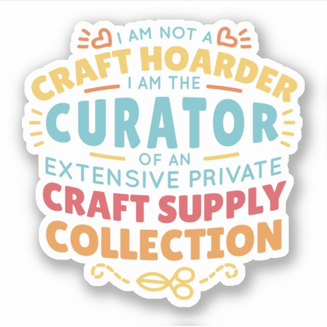 Sticker Citation Collector Collector Craft Drôle (Devant)