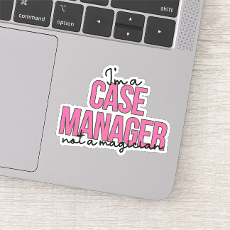 Sticker Citation de gestion de Coque Snarky - Je suis un g