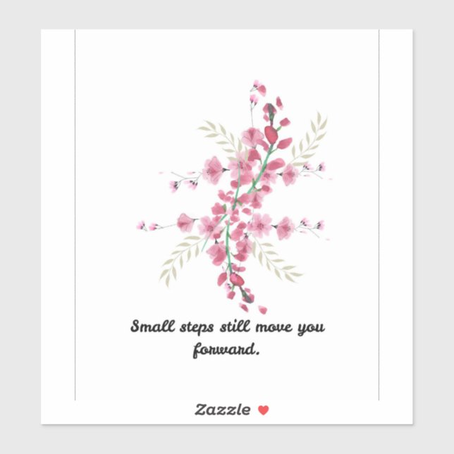 Sticker Citation Fleur (Feuille)