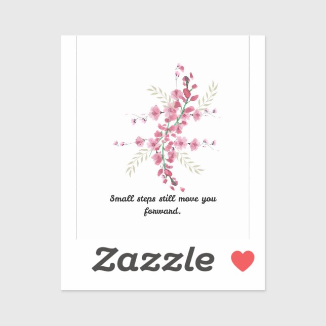 Sticker Citation Fleur (Feuille)