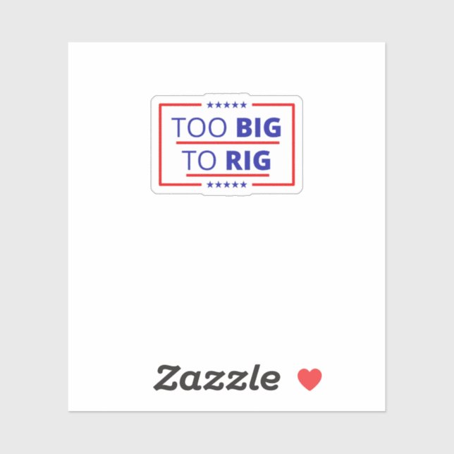Sticker Citation Trump Trump Trump Trump Trump 2024 États- (Feuille)