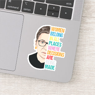 Sticker Citations RBG, RBG, Ruth Bader Ginsburg