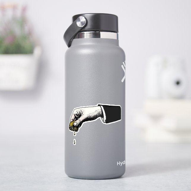 Sticker Citron à main (HydroFlask)