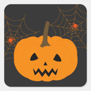 Sticker Citrouille Halloween
