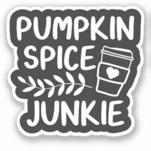 Sticker Citrouille Spice Junkie