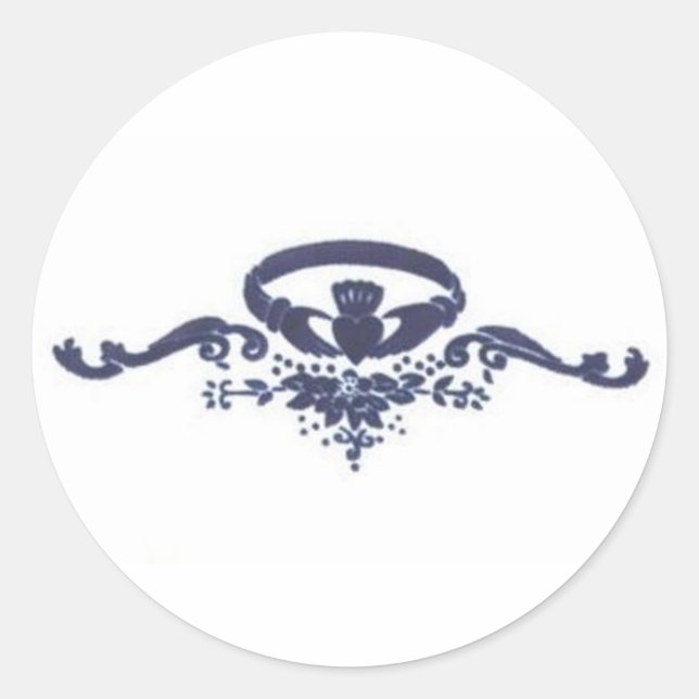 Sticker Claddagh (Devant)