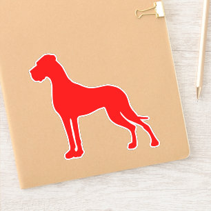 Sticker Clair et imposant cool Great Dane Vinyl