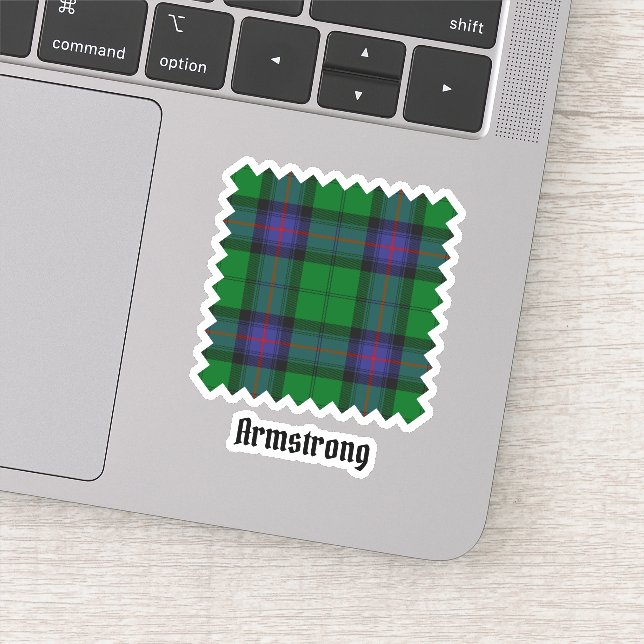 Sticker Clan Armstrong Tartan (Détail)