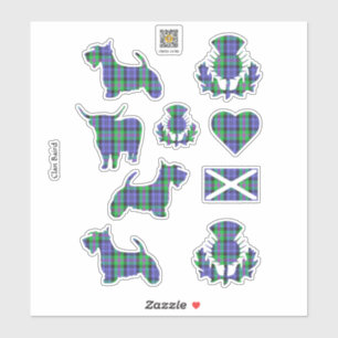 Sticker Clan Baird Tartan