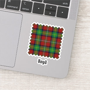 Sticker Clan Boyd Tartan