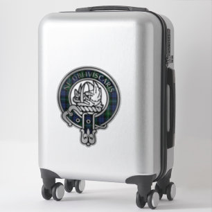 Sticker Clan Campbell Tartan Crest