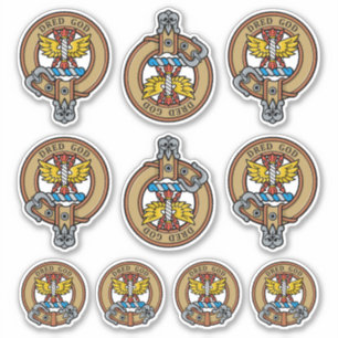 Sticker Clan Carnegie Crest