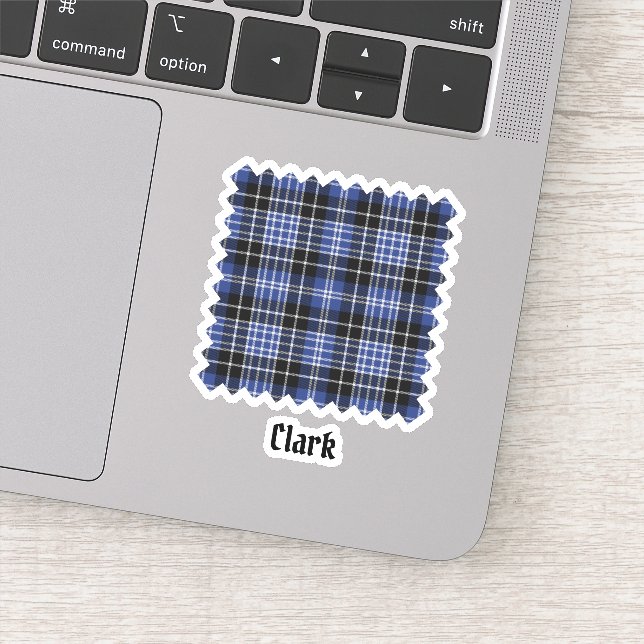 Sticker Clan Clark Tartan (Détail)