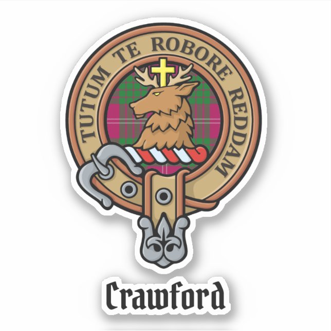 Sticker Clan Crawford Crest (Devant)
