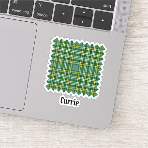 Sticker Clan Currie Tartan