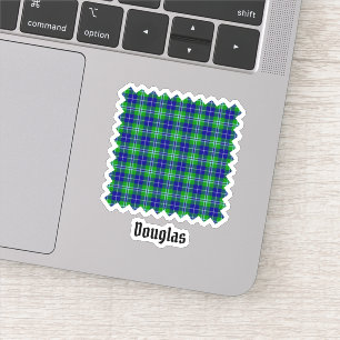 Sticker Clan Douglas Tartan