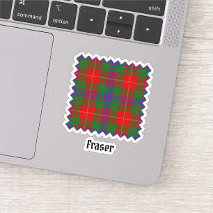 Sticker Clan Fraser Tartan