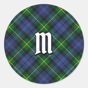 Sticker Clan Gordon Tartan Classic Round