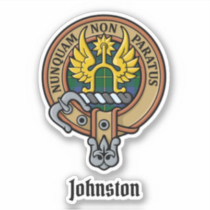 Sticker Clan Johnston Crest