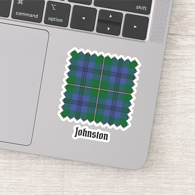 Sticker Clan Johnston Tartan (Détail)