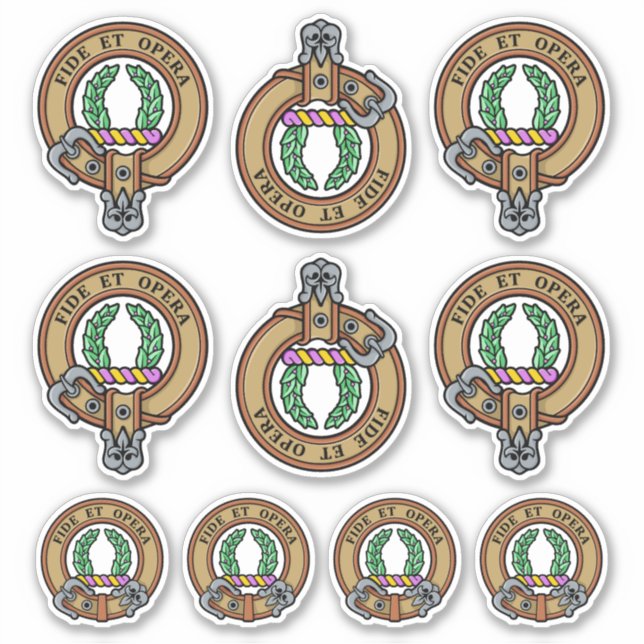 Sticker Clan MacArthur Crest (Devant)