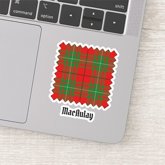 Sticker Clan MacAulay Tartan (Détail)