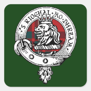 Sticker Clan MacGregor Forest Green