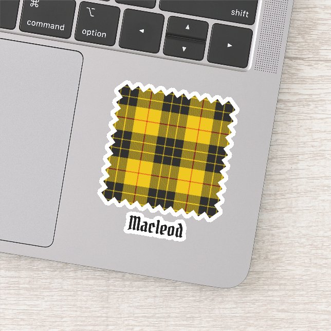 Sticker Clan Macleod de Lewis Tartan (Détail)