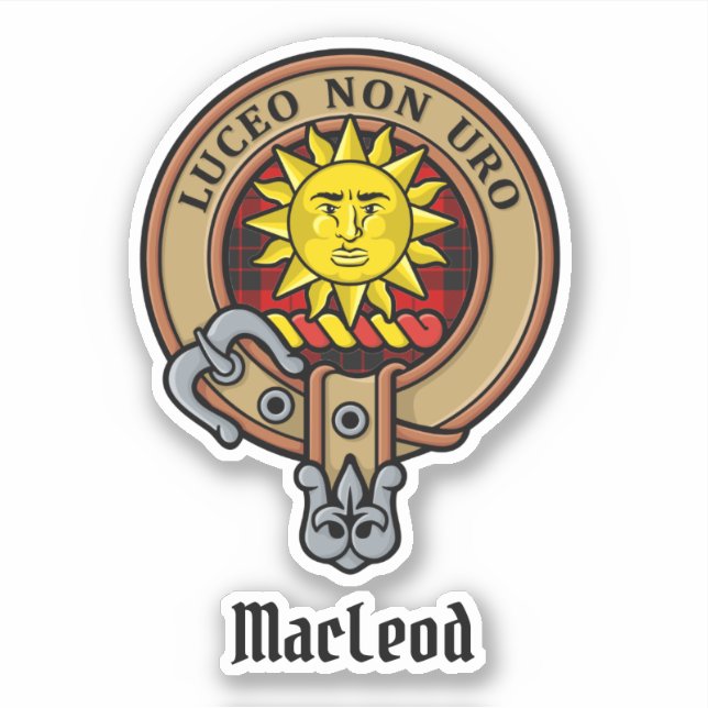 Sticker Clan MacLeod de Raasay Crest (Devant)