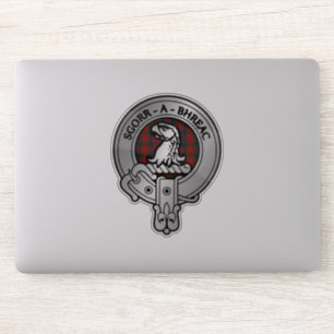 Sticker Clan MacNeacail (MacNicol/Nicolson) Crest & Tartan