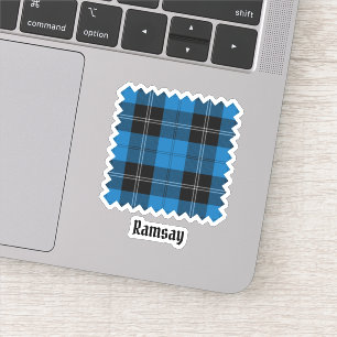 Sticker Clan Ramsay Blue Hunting Tartan