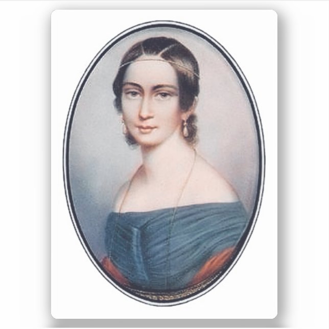 Sticker Clara Schumann (1838) (Devant)