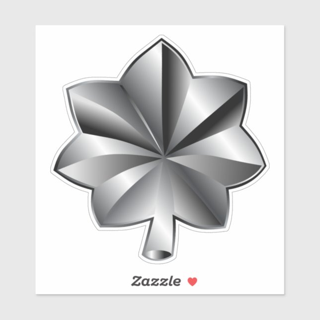 Sticker Classement militaire des États-Unis - Lieutenant-c (Feuille)