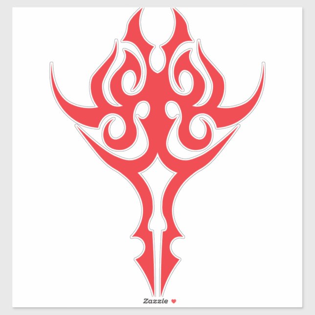 Sticker Classic Ornamental Floral Border Elegant Design (Feuille)