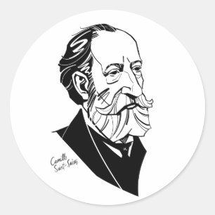 Sticker classique Claude Debussy