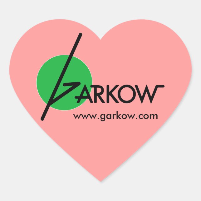 Sticker classique Garkow Heart (Devant)