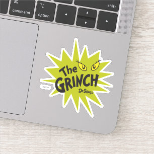 Sticker Classique Le Grinch Étoile verte éclatante