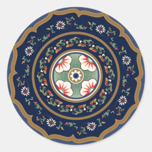 Sticker classique Motif Mah Jongg