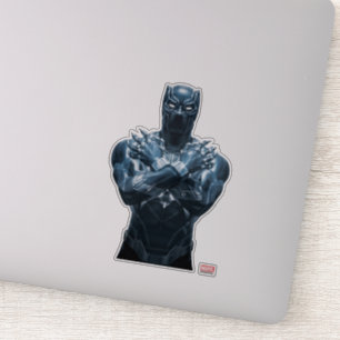 Sticker Classiques Avengers   Salut de Black Panther