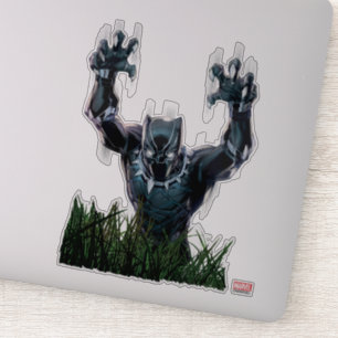 Sticker Classiques des Avengers   Black Panther dans les h