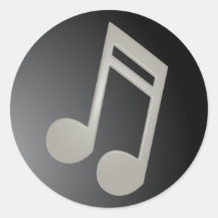 Sticker Classy Music Note