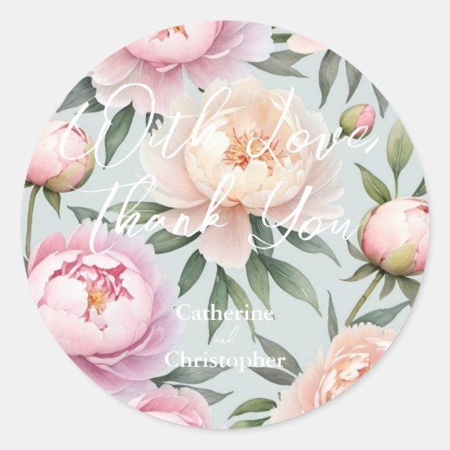 Sticker Classy Peony (Devant)