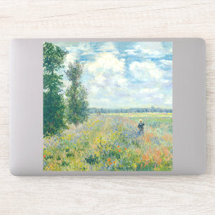 Sticker Claude Monet - Champs de pavot près d'Argenteuil (