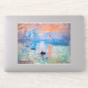 Sticker Claude Monet - Impression, lever de soleil