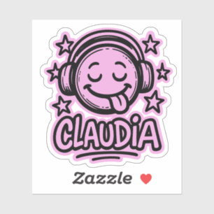 Sticker Claudia
