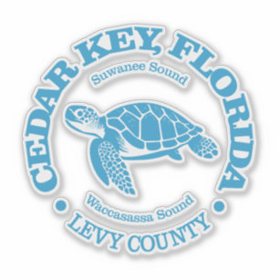 Sticker Clé de cèdre (tortue de mer)