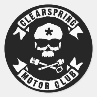 Sticker Clearspring Motor Club #1-1