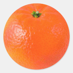 Sticker Clementine orange