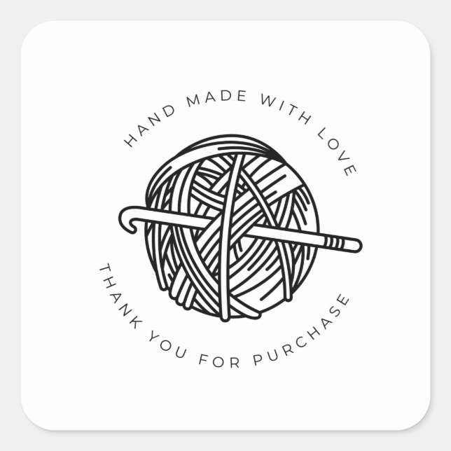 Sticker client MERCI SPÉCIAL CROCHET (Devant)