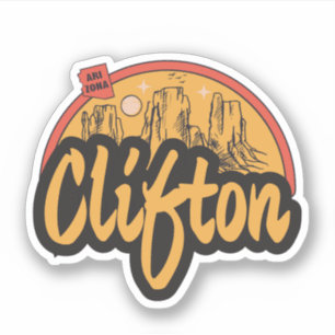 Sticker Clifton, Arizona